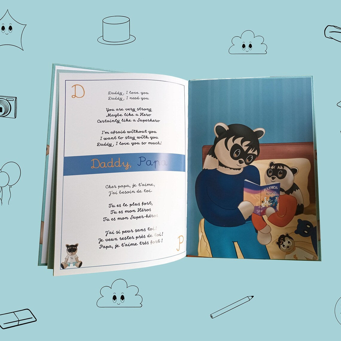 Fifi's Recipes - Book to personalize & Activity book - Edition Vay