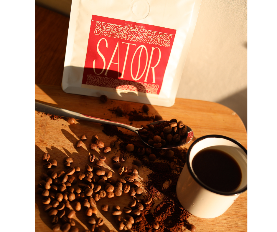 Robusta ground coffee 250 g - SATOR - Origin Ivory Coast